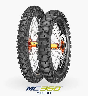 Motorradreifen Metzeler 120/100 R18 68M MC360 MID HARD REAR