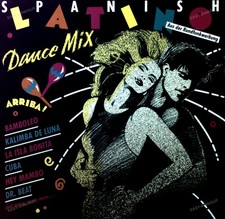 Latino Dance Machine - Spanish Latino Dance Mix LP (VG/VG) .*