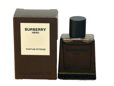 BURBERRY HERO INTENSE 0.16oz / 5ml PARFUM INTENSE SPLASH MINI NEW IN BOX