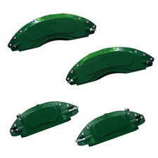 Army Green Aluminum Front Caliper Covers Dodge Charger Challenger 300 11-23 4Pcs