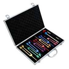 Weighted Colorful Chakra Tuning Fork, 7 Chakra and 1 Soul Purpose Tuning Fork...