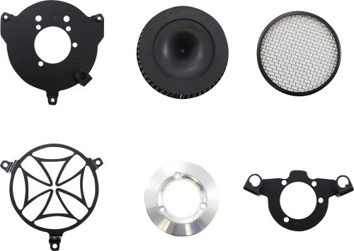 Kit Limpiador de Aire Cobra - Cross - Negro Motocicleta Bicicleta de Calle 606-0103-02B-SB Foto 3 de 4