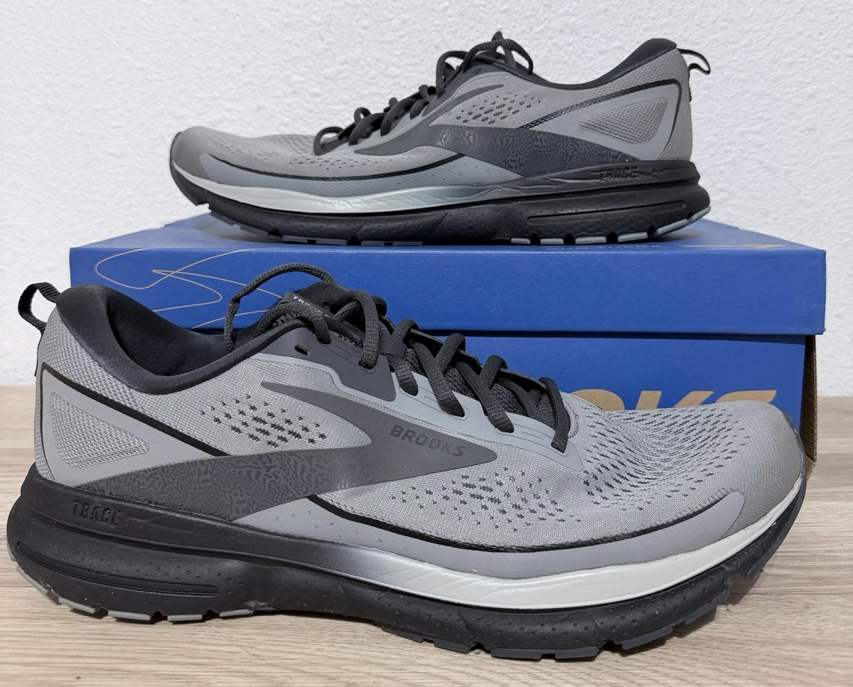 Brooks Trace 3 Mens Sz 13 Medium D Grey Running Shoes Sneakers 1104121D049 Brooks Trace 3 Men main image 3