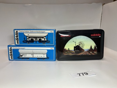 Märklin HO 3tlg. 4624 Selbstentladew.,4631 Seitenentladew. ,48211 Sonderwagen
