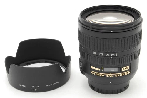 [Near MINT w/Hood] Nikon Nikkor AF-S 18-70mm f3.5-4.5 G Ed Dx Zoom Lens JAPAN