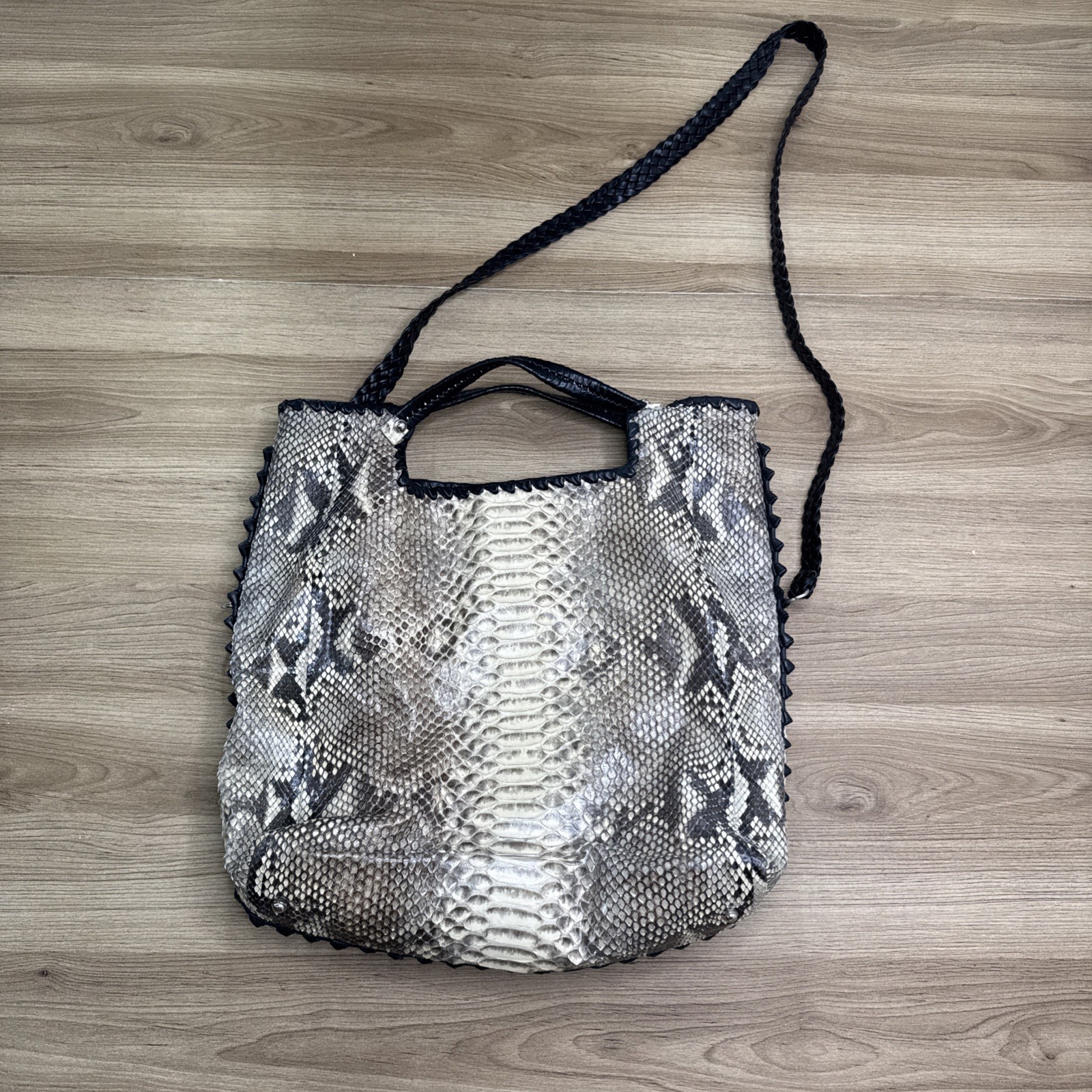 Anthony Luciano Genuine Python Snakeskin Leather … - image 2