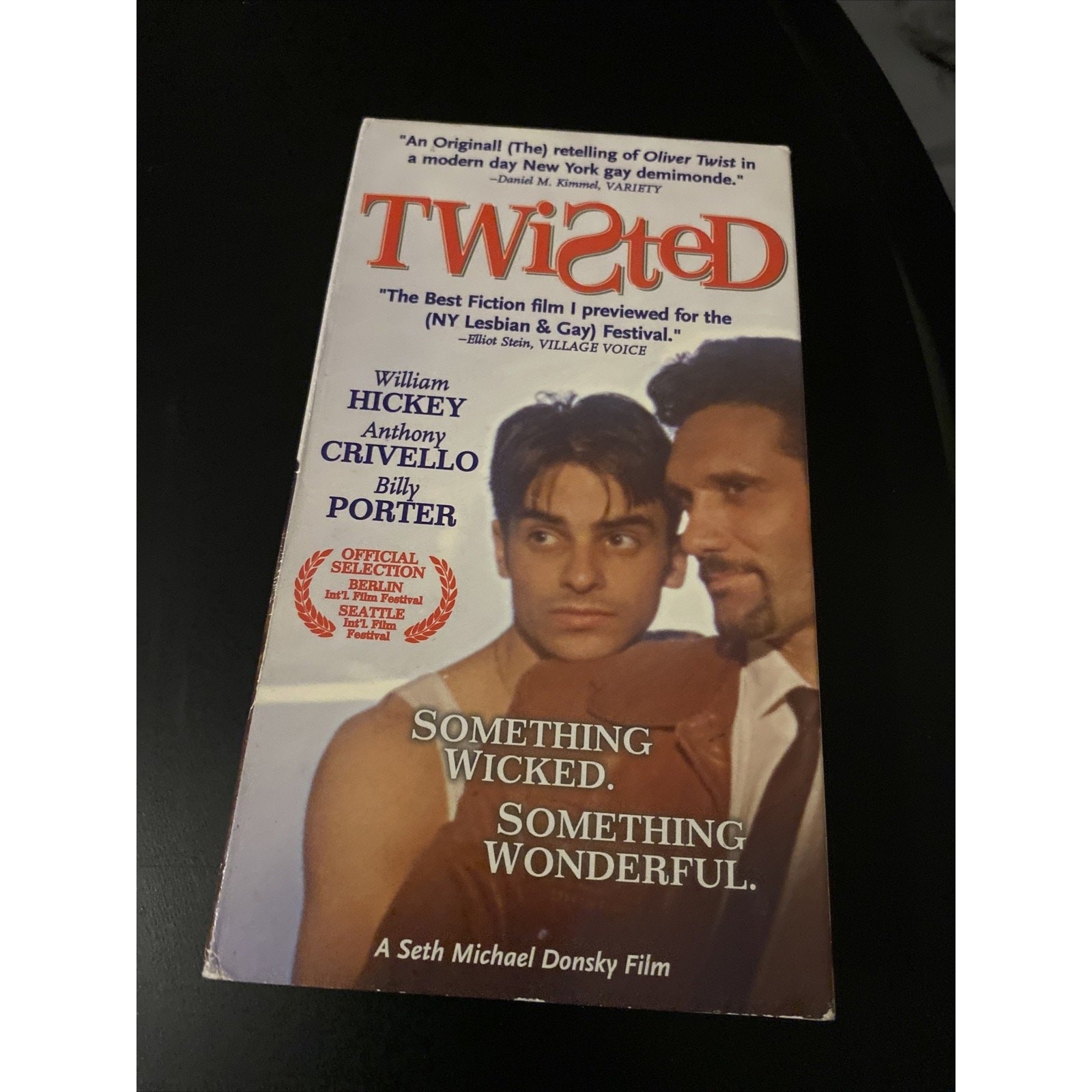 Twisted - OOP Rare VHS -Water Bearer Films - Super Rare NYC Gay Interest Drama