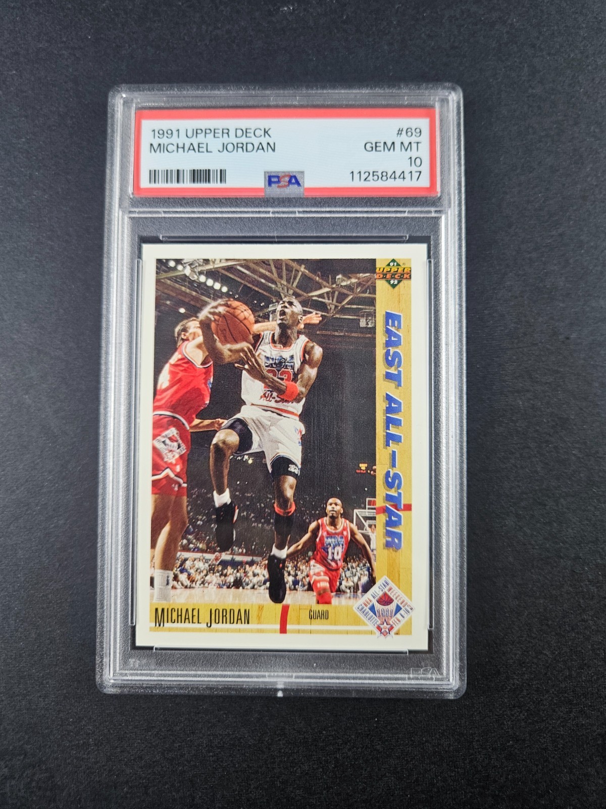 Michael Jordan 1991-92 Upper Deck - All-Star #69 PSA GEM MT 10