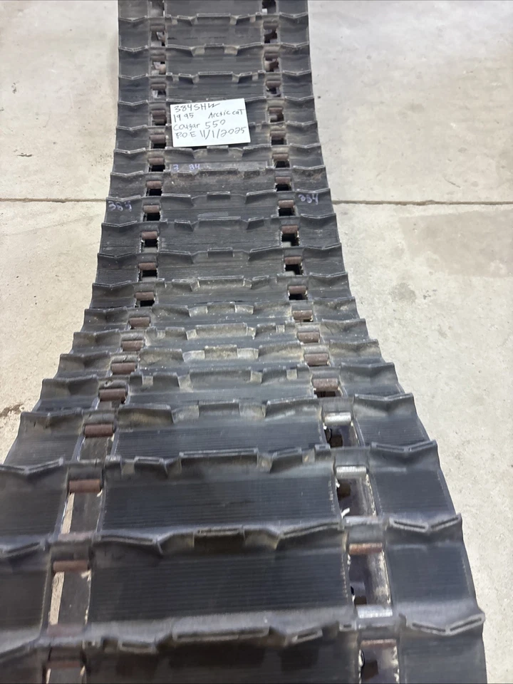 Arctic Cat Cougar 550 1995 moto de nieve banda de rodadura 0602-755 pista 384 Foto 2 de 4