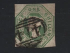 Great Britain used   Scott  #5 ONE SHILLING QUEEN VICTORIA   1847