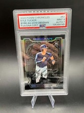 2019 Panini Obsidian KYLE TUCKER RC ROOKIE AUTO #10/10 1/1 PSA 9 WS CHAMP SP