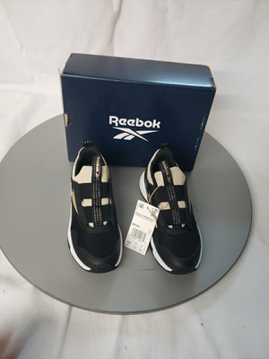 REEBOK GW1236 XT SPRINTER SLIP-ON YTH'S  Black Synthetic/Mesh Running Shoes 13