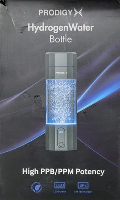 ''For Parts Only''Prodigy X Hydrogen Water Bottle 10,000PPB High Potency Non worki