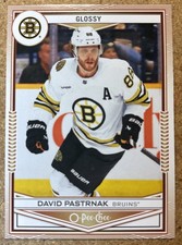 2024-25 Upper Deck Series 1 O-Pee-Chee Glossy David Pastrnak #OG-17
