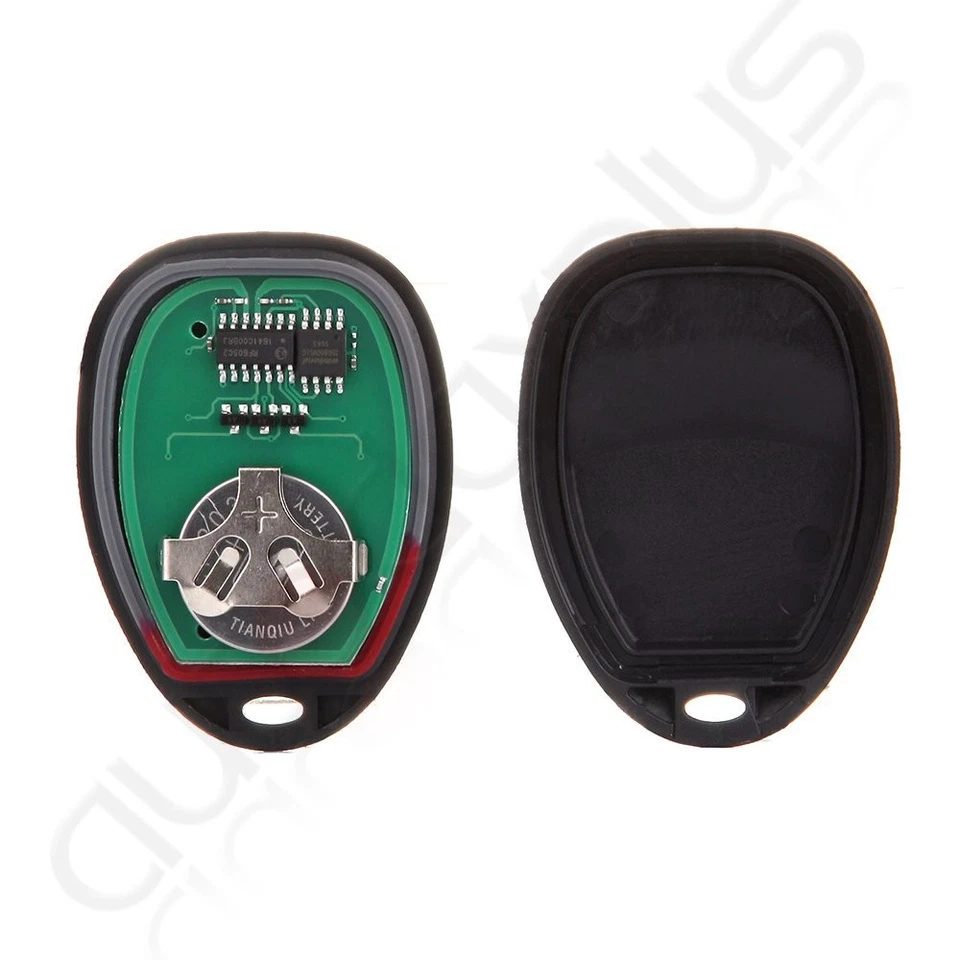 2 novos controles de substituição de entrada sem chave controle remoto chaveiro de carro clicker para 15913420 - Imagem 3 de 4