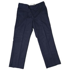 Dickies 874 Original Fit Flex Work Pants Navy Blue Mens 36x30 AD 