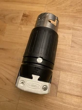 Hubbell CS8165C 50 Amp Locking Plug  3 Pole 4 480 VAC Wire Grounding Non-NEMA