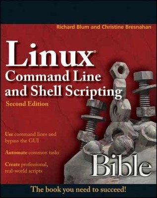 Linux Command Line and - Paperback, by Blum Richard; Bresnahan - Acceptable n