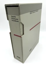 Vintage UPJOHN PHARMACEUTICAL COMPANY EMPLOYEE HANDBOOK Rare Find!