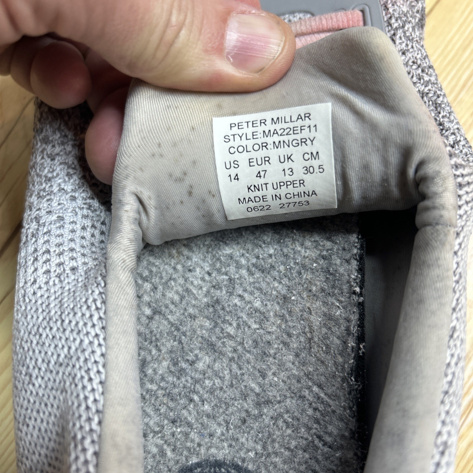 Peter Millar Hyperlight Apollo Slip On Sneakers G… - image 13