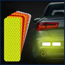 10pcs Car Bumper Reflective Safety Strip Stickers - Enhance Your Night