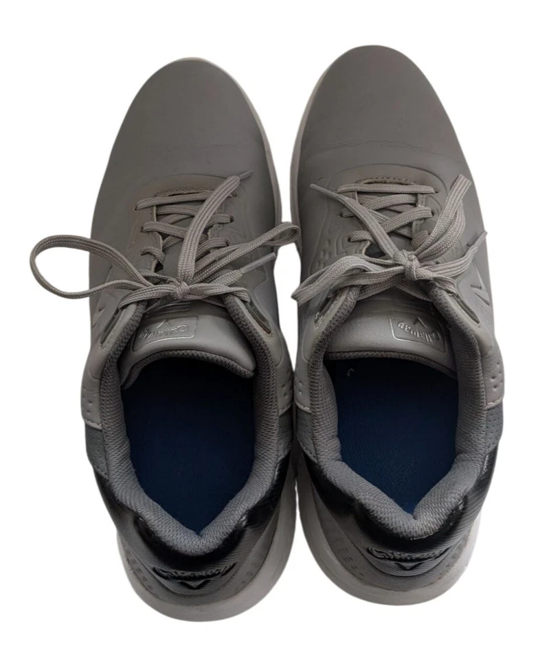 Zapatos de golf Callaway Solana TRX sin clavos para hombre talla 11,5 D gris con cordones Foto 3 de 4