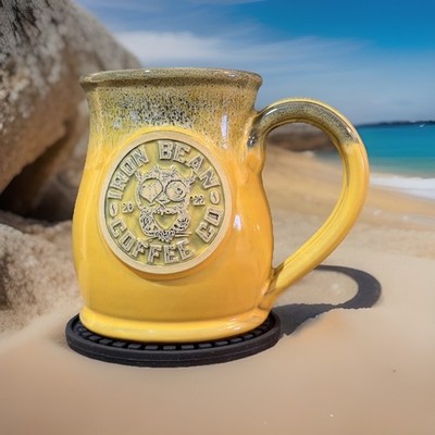 Iron Bean Coffee Co 2022  Sunny Soul  LE Coffee Mug (123/500) By Deneen *NEW*