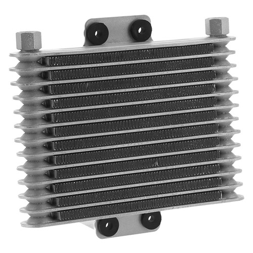 Engine Oil Cooler Silver Universal Radiator For Automobile Motorcycle - Picture 17 of 24