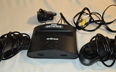 AtGames Sega Genesis Classic Mini Game Console with 2 Remotes 81 Games Loaded