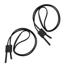 2pcs Drawstring Strap Replacement: 19'' PU Drawstring Strap with Buckle for DIY