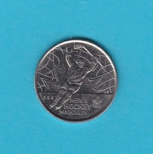 2009 Canadian 25 Cent Vancouver 2010 Olympics: Men s Hockey Quarter Coin