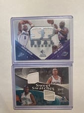 💎 Paul/Parker + Boozer/Malone Upper Deck Game-Used Jersey Relic Jazz Spurs NBA