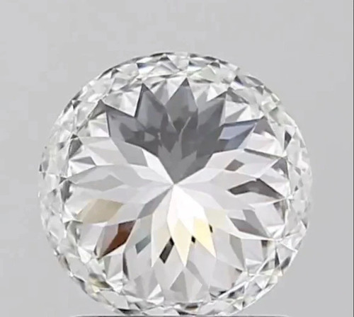 2,00 ct im Labor gezüchteter CVD-Diamant 8,00 mm portugiesischer Schliff runde D-Farbe, IF-zertifiziert - Bild 3 von 7