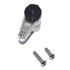 GPM Aluminum 7075 23T Servo Horn w/ Built-In Spring Silver : Axial 1/10 RBX10