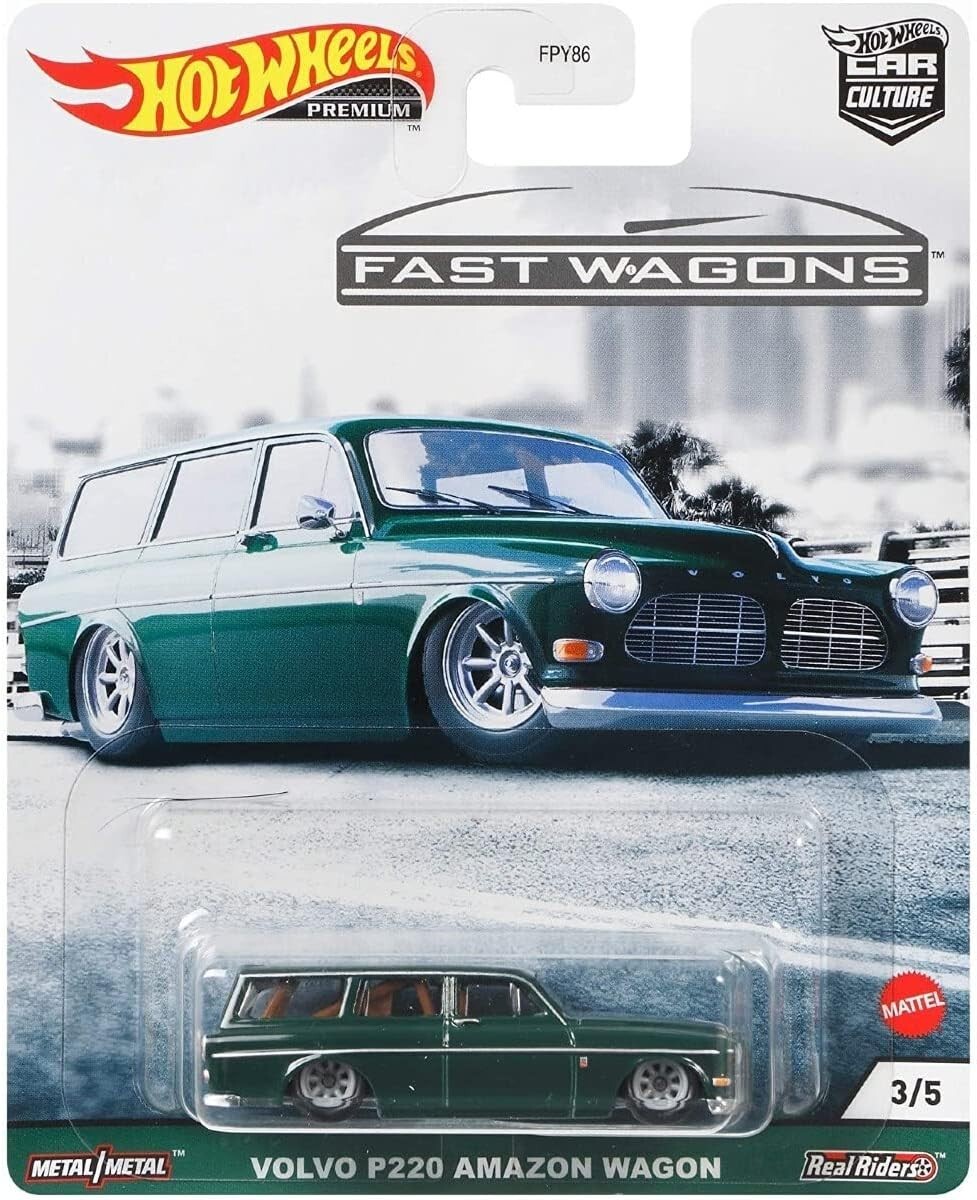Hot Wheels Volvo P220 Amazon 1965 1:64 GRJ64