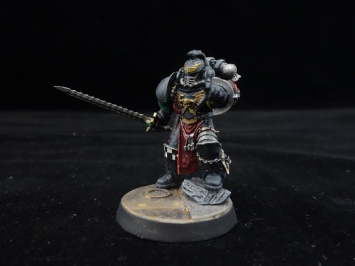 ?Warhammer Horus Heresy Legiones Astartes - Dark Angels Legion Champion painted - Picture 4 of 6
