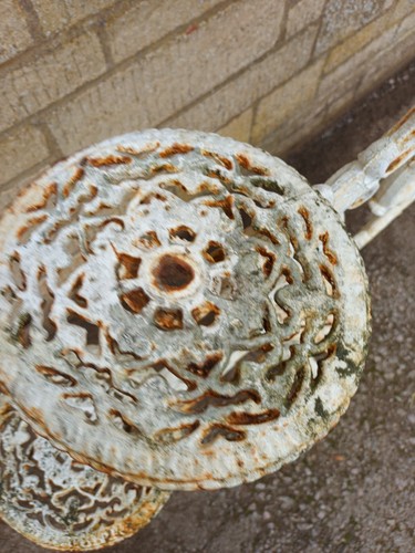 Victorian cast iron jardiniere flower pot stand garden hall conservatory 6 shelf - Picture 3 of 8