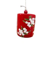 TAG Brand Christmas Sprig Bell Decorative - Brand New Winter Holly Berry Chime