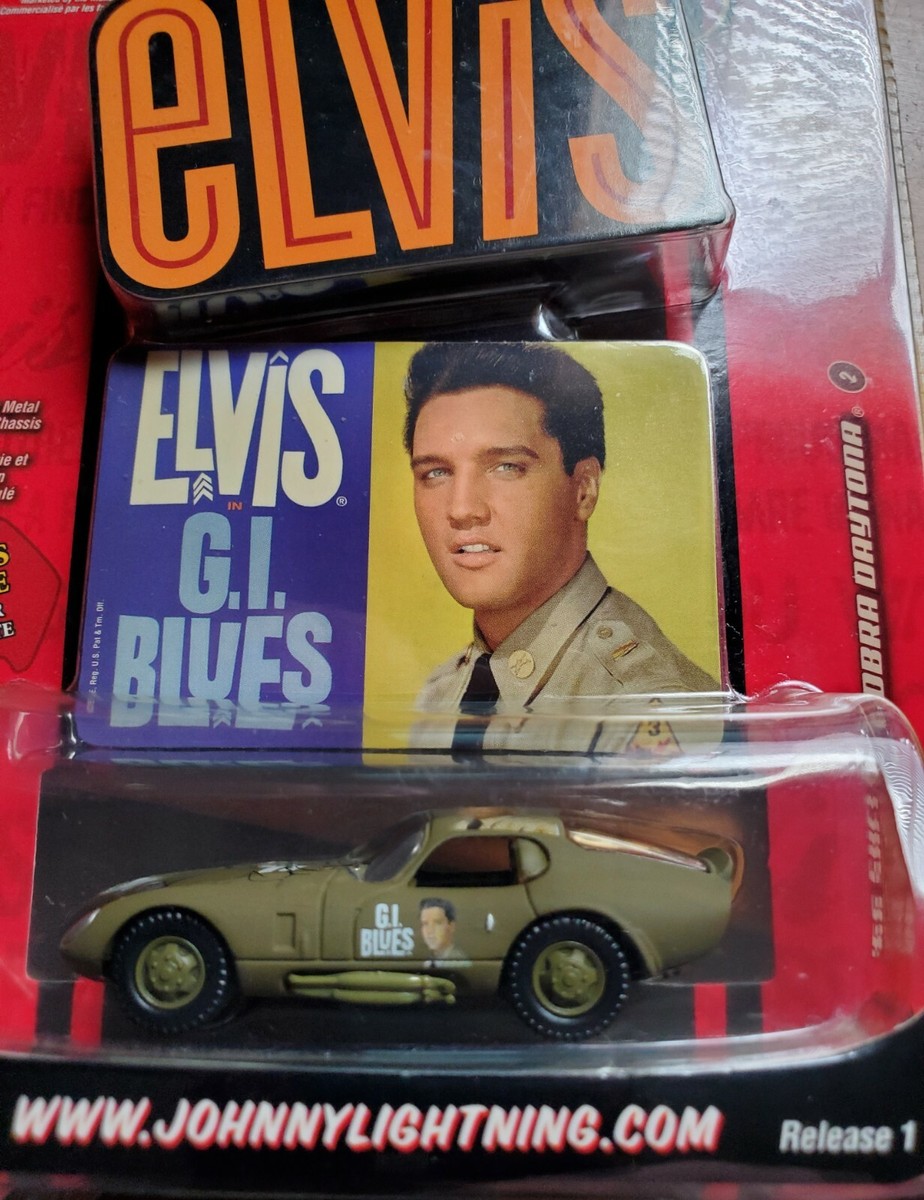 JOHNNY LIGHTNING LIMITED EDITION ELVIS 66 SHELBY COBRA DAYTONA