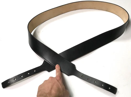 CIVIL WAR CSA US BRITISH ENFIELD AMMO CARTRIDGE BOX SHOULDER CROSS SLING STRAP