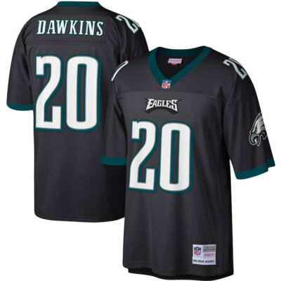 Philadelphia Eagles Brian Dawkins #20 Mitchell Ness Black 2004 NFL Legacy Jersey