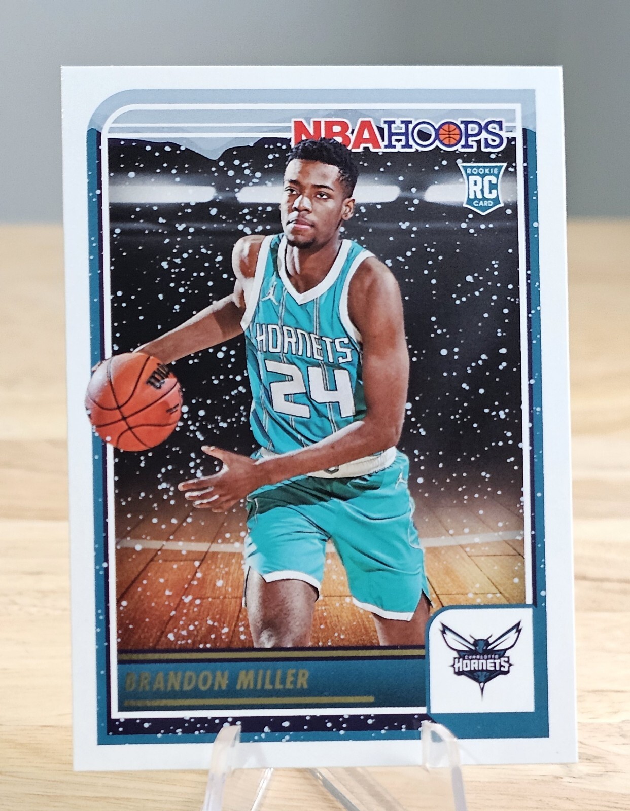 Brandon Miller 2023-24 Panini NBA Hoops Winter Rookie RC #272 Hornets