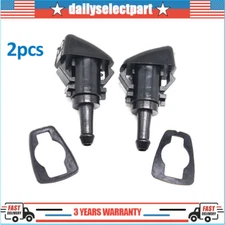 2x Windshield Washer Squirter Nozzle Spray 5116079AA For Dodge Chrysler RAM Jeep