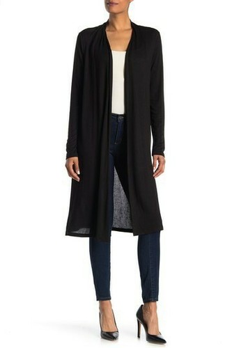 H HALSTON Cardigan M NWT Solid Knit 