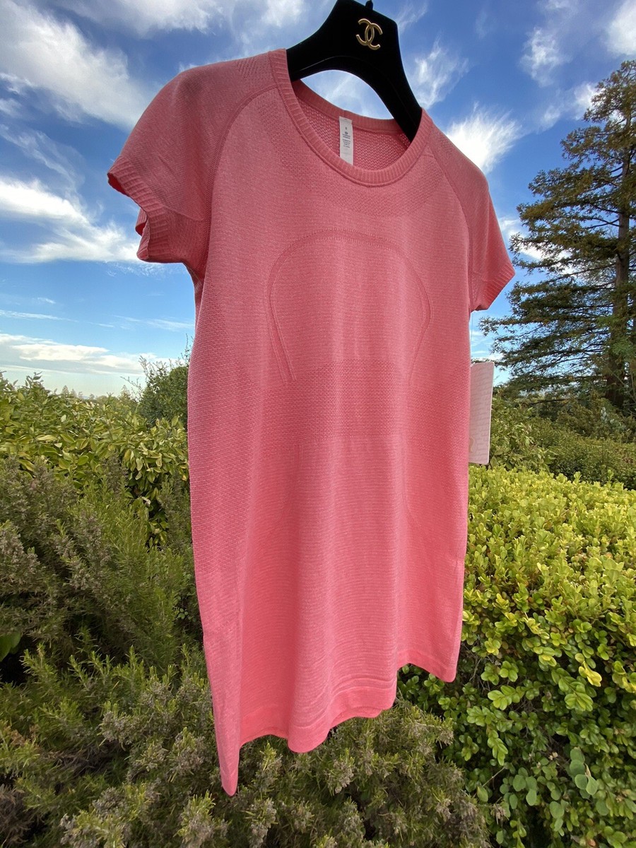 NWT RARE Sold-Out Lululemon Swiftly Tech Pink Lemonade Sz 8