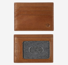 Johnston  Murphy Rhodes Weekender ID Card Case Leather Wallet