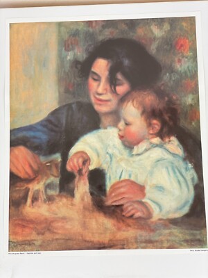 Gabrielle et Jean Museum Art Gloss Print by Pierre Auguste RENOIR 11.5''x 14''