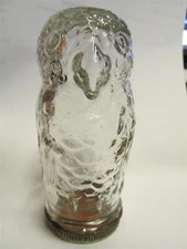Frank's Prepared Mustard PARROT glass jar with Original Lid Dove Jumbo SCARCE