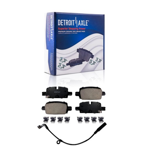 8pc Front Rear Drilled Rotors Brake Pads Kit for Silverado Sierra 1500 Yukon XL - Picture 5 of 8