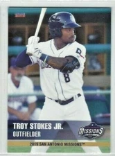 2019 San Antonio Missions (Triple A-Milwaukee Brewers) Troy Stokes, Jr.